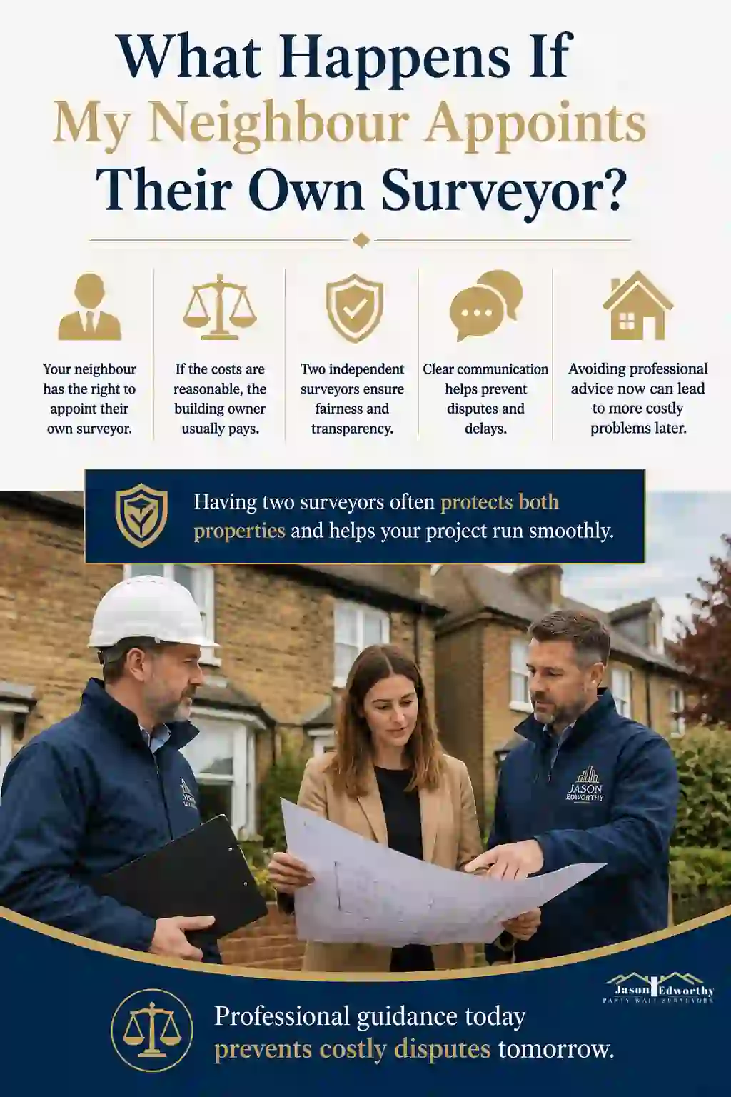 What Happens If My Neighbour Appoints Their Own Surveyor Mexborough?
